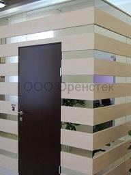 Зеркальный декор полоса